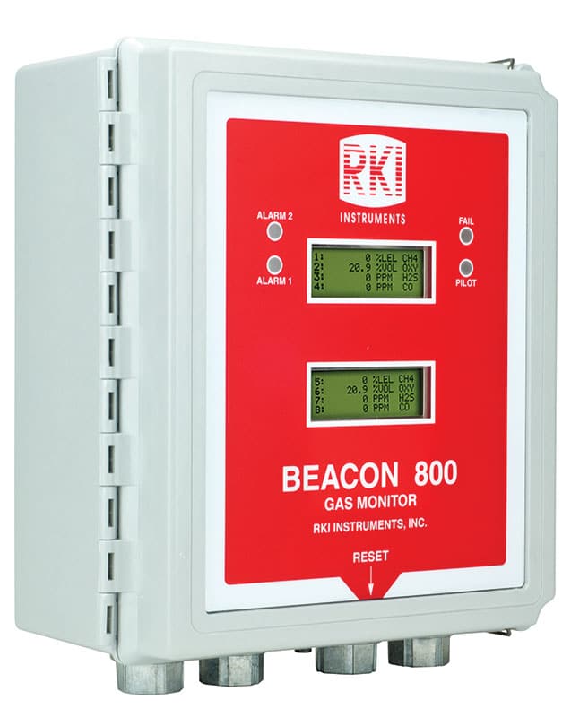 Beacon 800 Gas Detection Control Panel