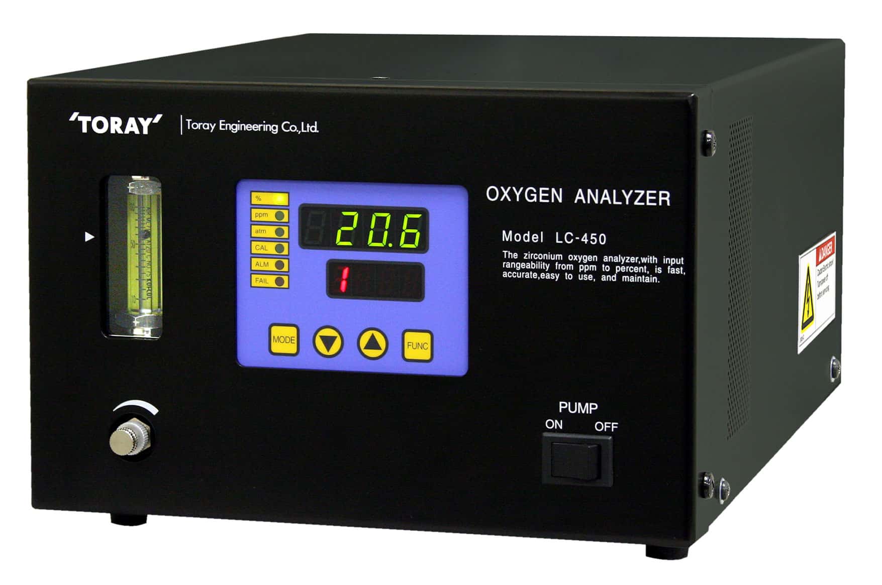 LC450A Oxygen Analyzer LC450A Gas Monitors RKI Instruments