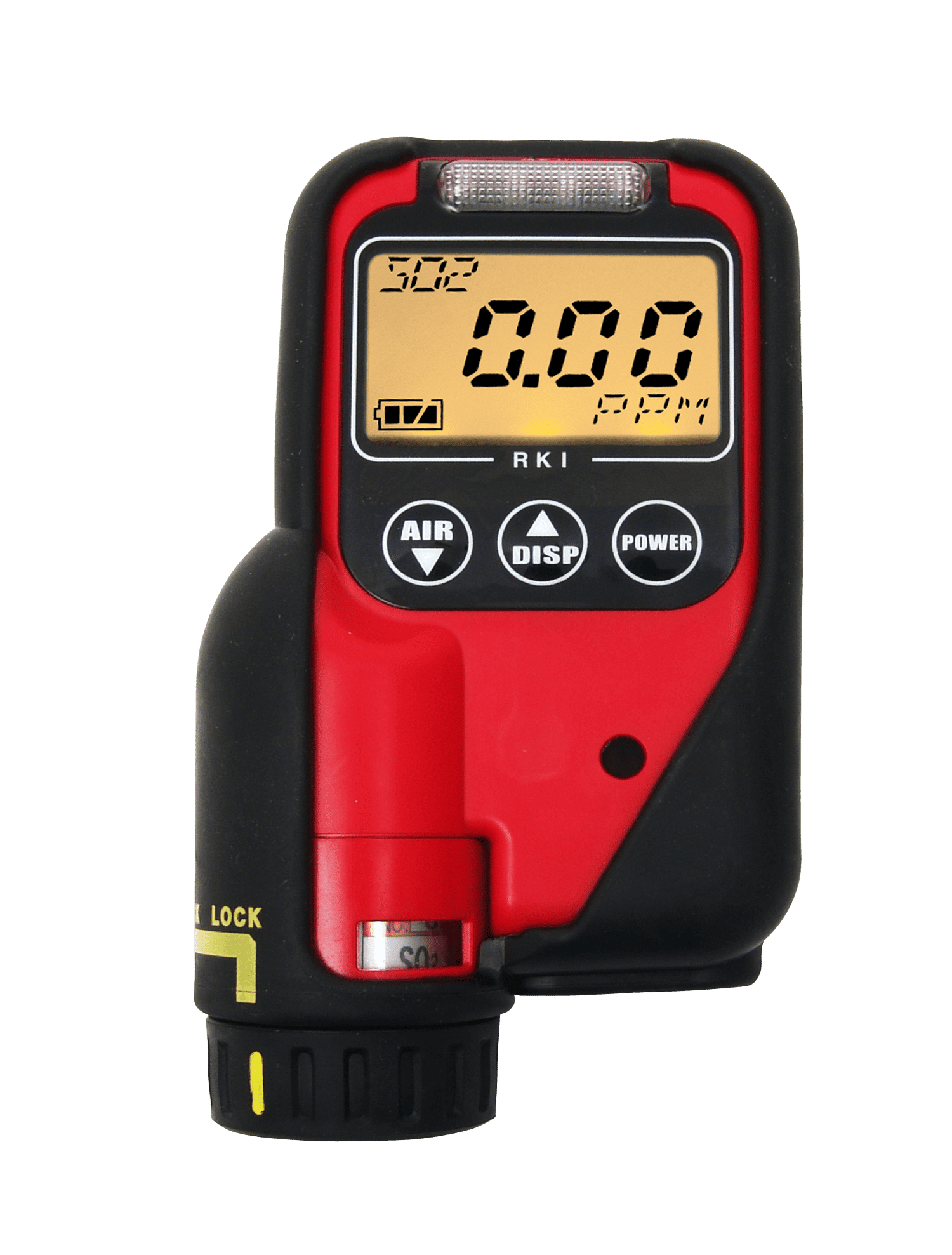 Single Toxic Gas Monitor Gas Detectors Portable Gas Monitors Gas Sensors By Rki Instruments