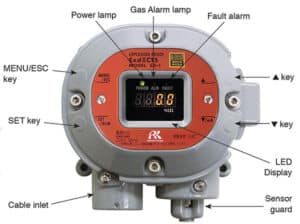 gas detector call out chart