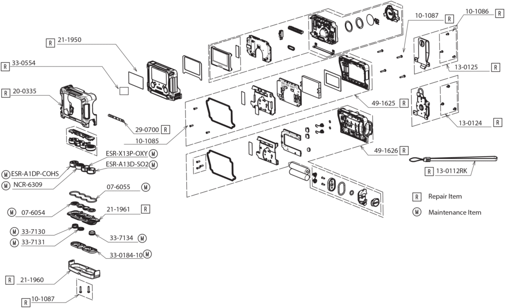 GX-3R Pro Spare Parts