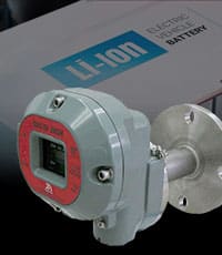 battery manufacturing gas detector